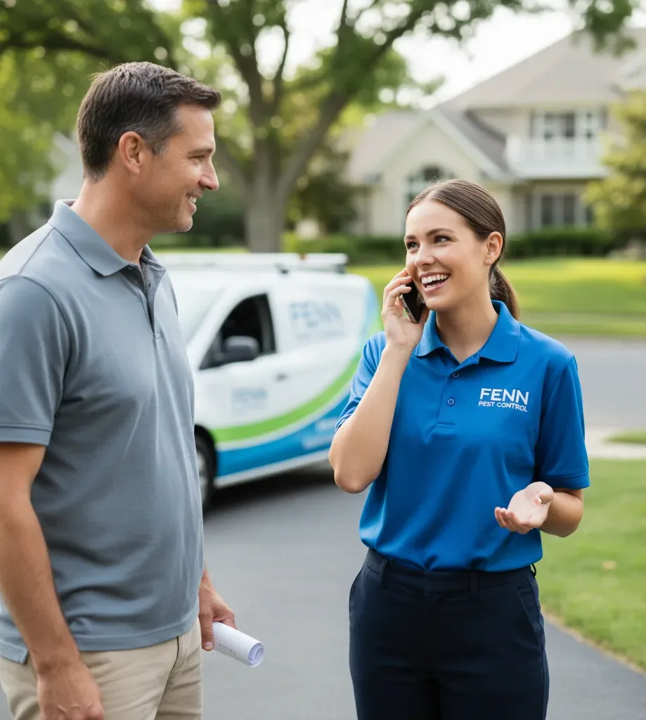 Fenn Pest Control customer support in Licking